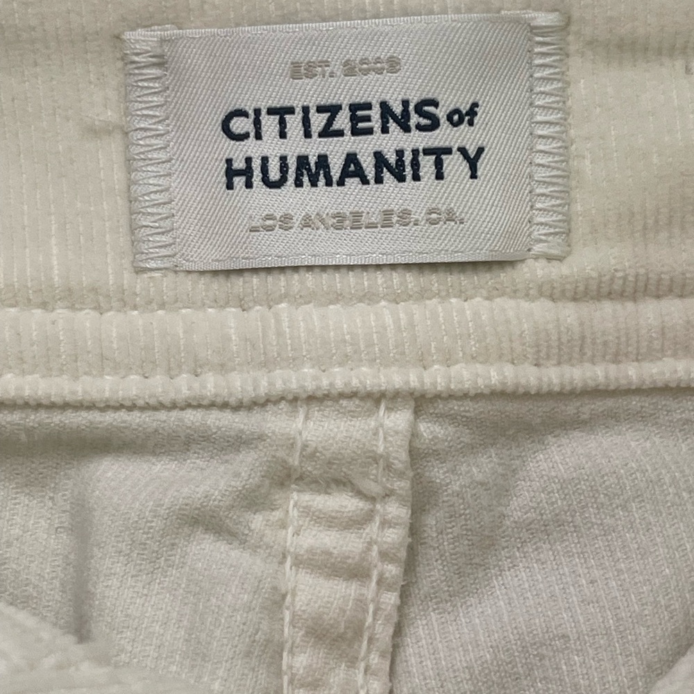 Citizens of Humanity Agni Utility Pant, Cream Sz 29 - Picture 7 of 9